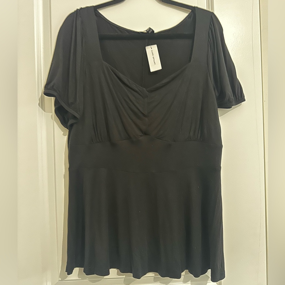 Lane Bryant babydoll top
